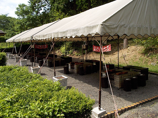 近江富士花緑公園_BBQ場