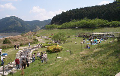 あいの森ふれあい公園 青土ダムエコーバレイ_BBQ場